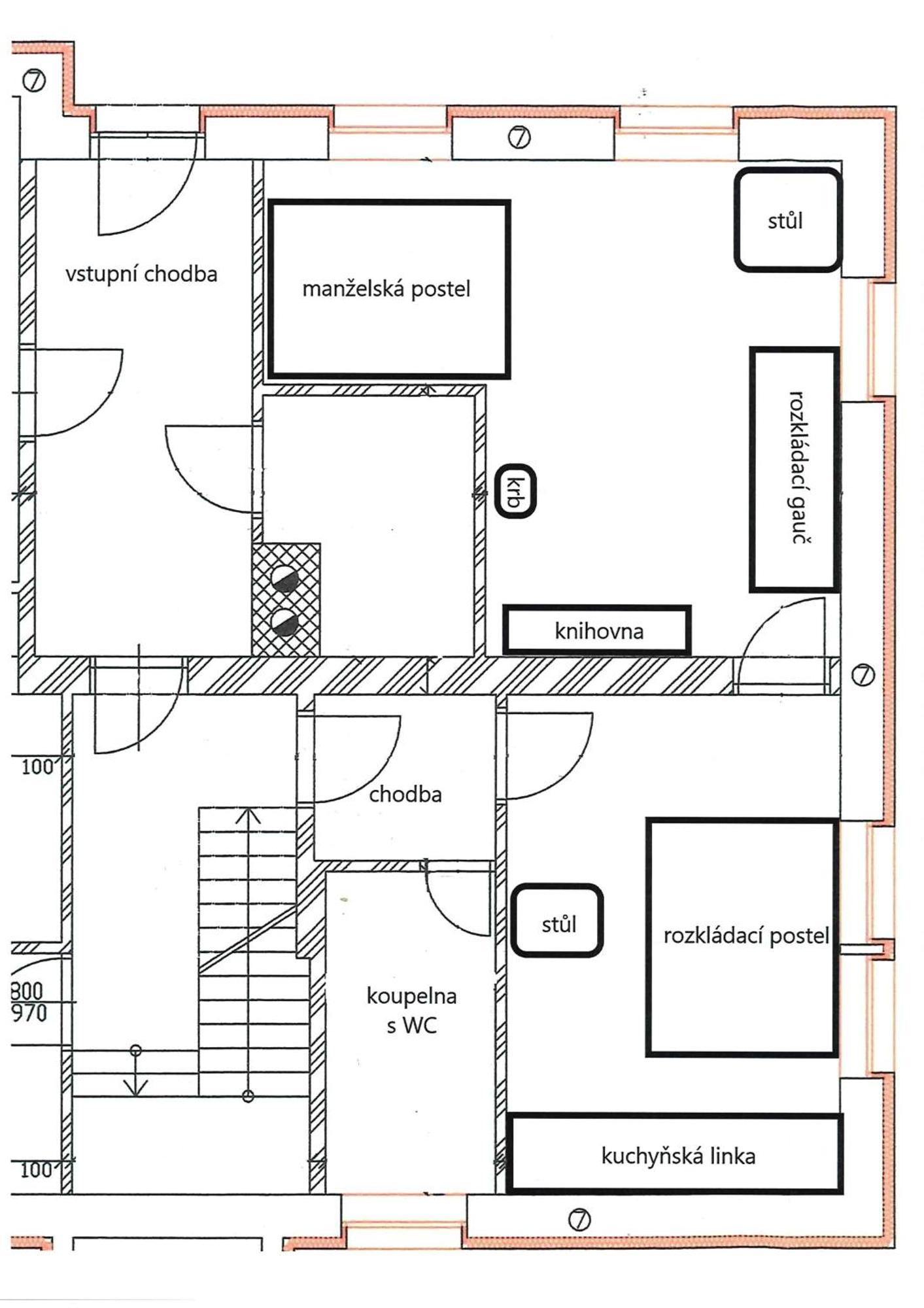 Ferienwohnung Pod Dubem Jeseník Exterior foto