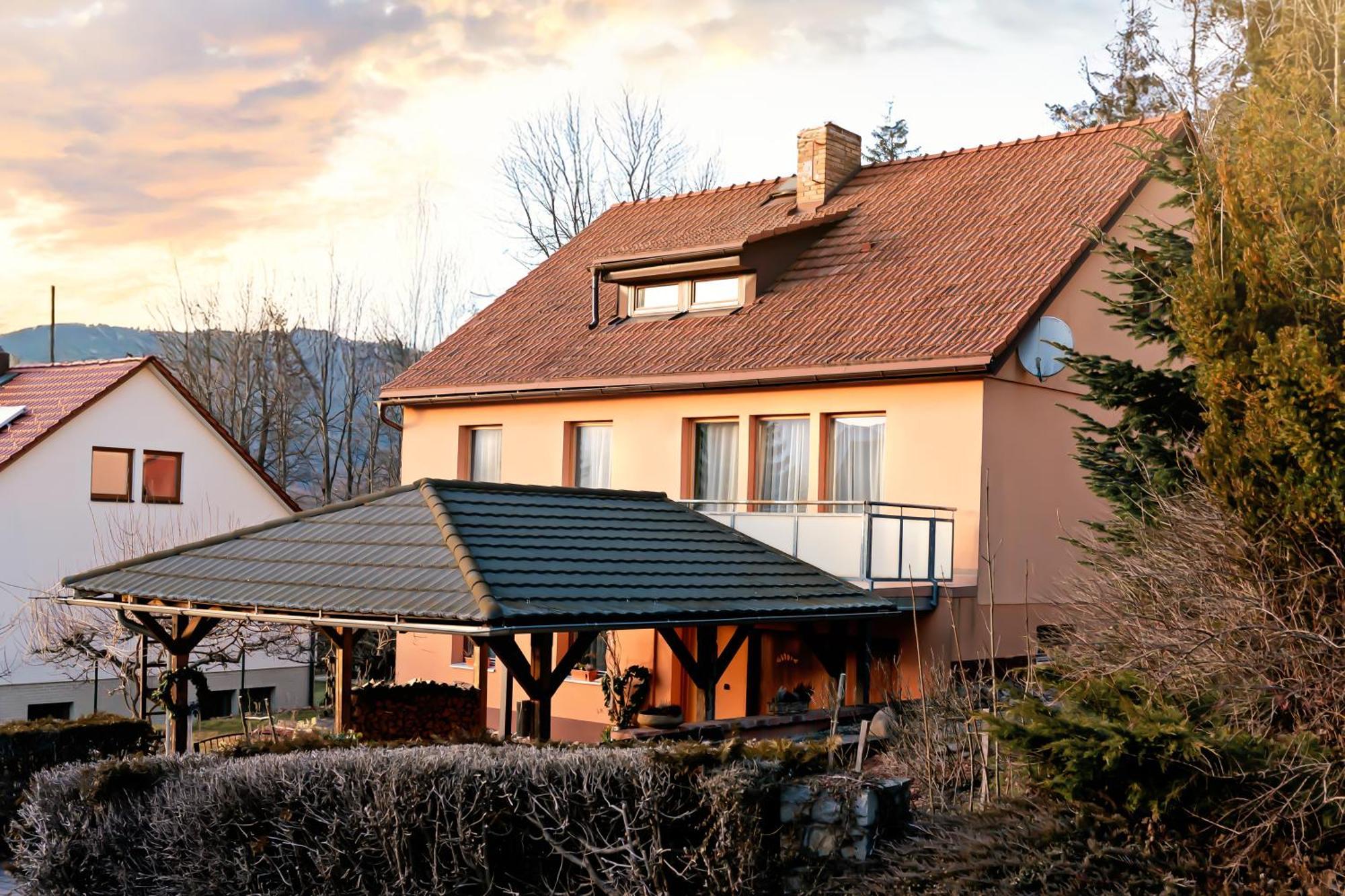 Ferienwohnung Pod Dubem Jeseník Exterior foto